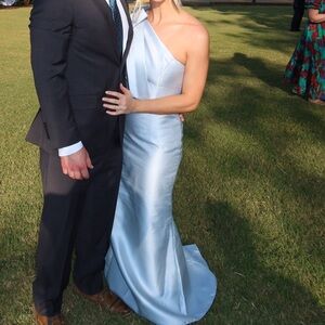 DESSY D794 BRIDESMAID DRESS MIST COLOR